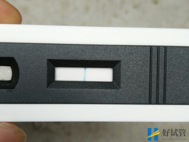 美卡测生男生女原理解析,准确度得到已生宝妈亲身验证(图2) 美卡显示一条蓝杠可能生男孩